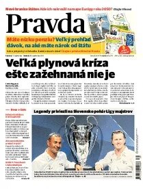 Obálka e-magazínu Pravda 27.9.2014