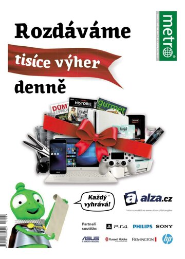 Obálka e-magazínu deník METRO 2.5.2017