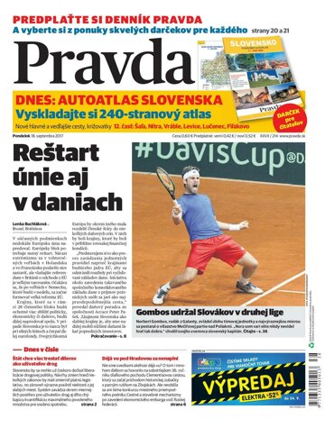 Obálka e-magazínu Pravda 18.9.2017