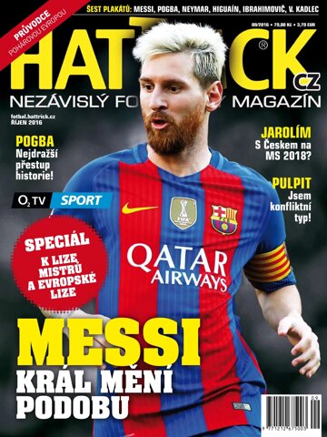 Obálka e-magazínu HATTRICK 9/2016