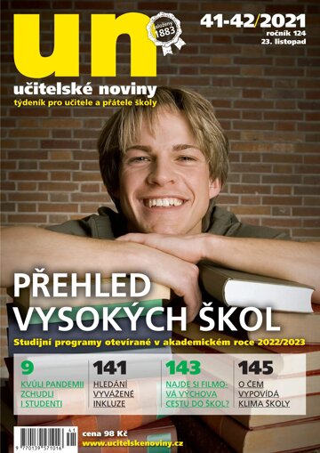 Obálka e-magazínu Učitelské noviny 41-42/2021