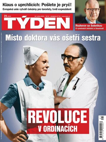 Obálka e-magazínu Týden 21/2015