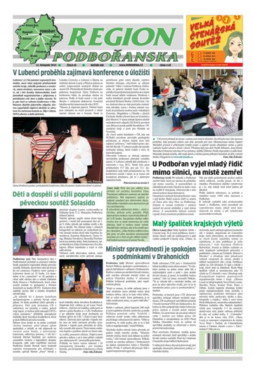 Obálka e-magazínu Region Podbořanska 45/2015