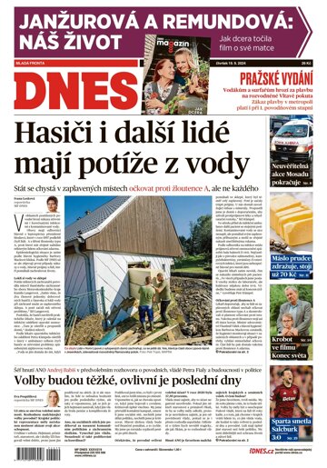 Obálka e-magazínu MF Dnes 19.9.2024