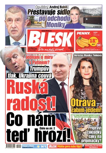 Obálka e-magazínu Blesk 5.3.2025