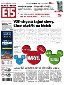 Obálka e-magazínu E15 8.2.2013