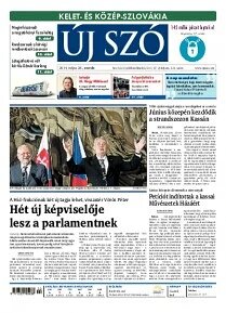 Obálka e-magazínu Új Szó 28.5.2014