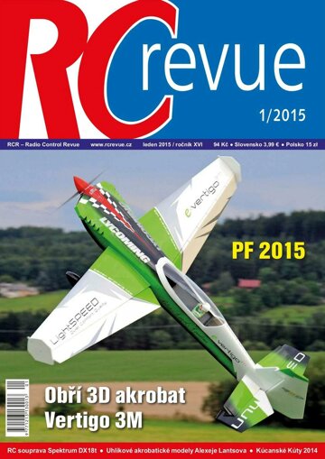 Obálka e-magazínu RC revue 1/15