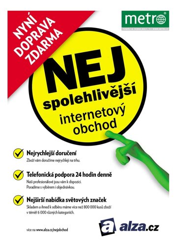 Obálka e-magazínu deník METRO 18.4.2016