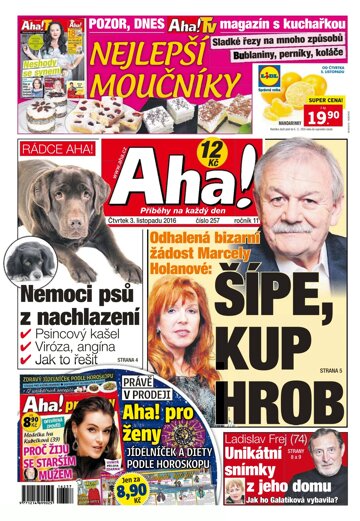 Obálka e-magazínu AHA! 3.11.2016