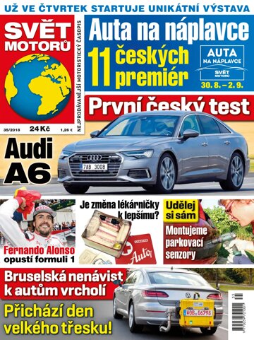 Obálka e-magazínu Svět motorů 35/2018