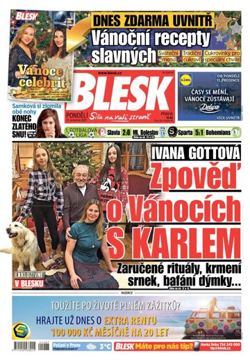 Obálka e-magazínu Blesk 13.12.2021