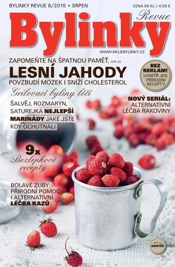 Obálka e-magazínu Bylinky 8/2015