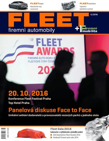 Obálka e-magazínu FLEET firemní automobily 5/2016