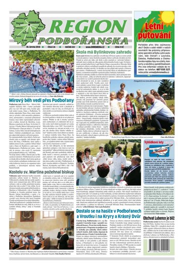 Obálka e-magazínu Region Podbořanska 26/2016