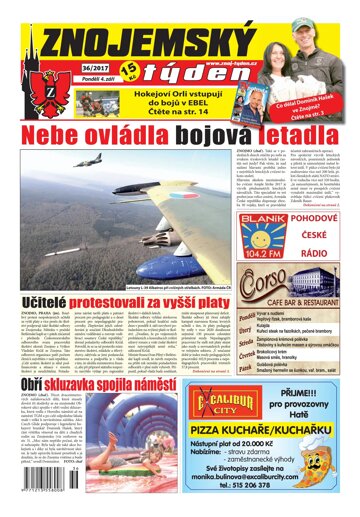 Obálka e-magazínu Znojemský týden 36/2017