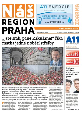 Obálka e-magazínu Náš Region - Praha 26/2024