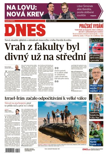 Obálka e-magazínu MF Dnes 3.10.2024