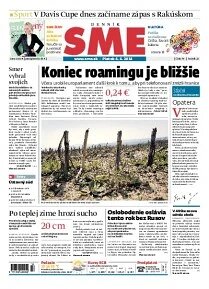 Obálka e-magazínu SME 4.4.2014