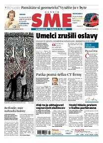 Obálka e-magazínu SME 8.11.2014