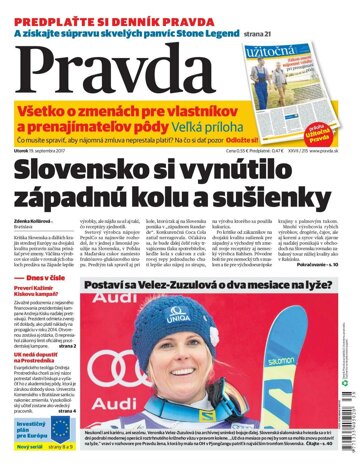 Obálka e-magazínu Pravda 19.9.2017