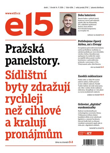 Obálka e-magazínu E15 14.11.2024