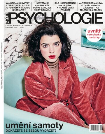 Obálka e-magazínu Moje Psychologie 12/2024