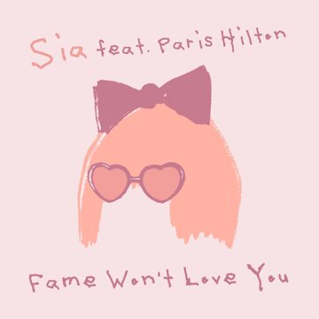 Obálka uvítací melodie Fame Won’t Love You (feat. Paris Hilton)
