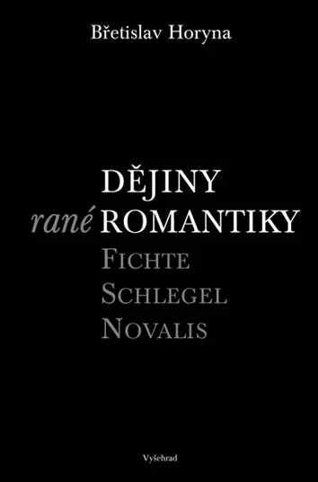 Obálka knihy Dějiny rané romantiky