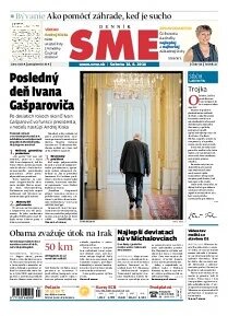 Obálka e-magazínu SME 14.6.2014