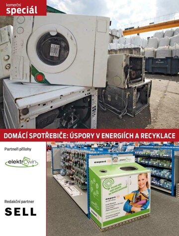 Obálka e-magazínu Domácí spotřebiče: Úspory v energiích a recyklace