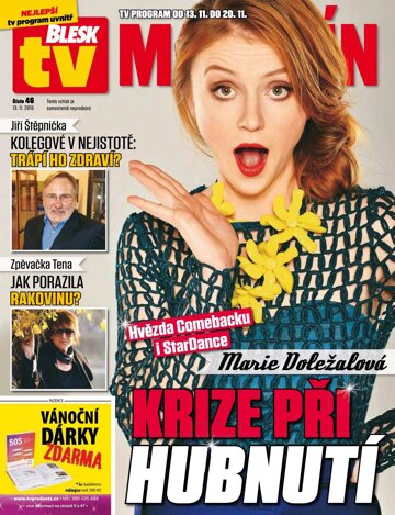 Obálka e-magazínu Blesk Tv magazín - 13.11.2015