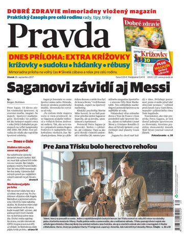 Obálka e-magazínu Pravda 26. 9. 2017