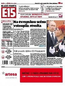 Obálka e-magazínu E15 9.5.2012