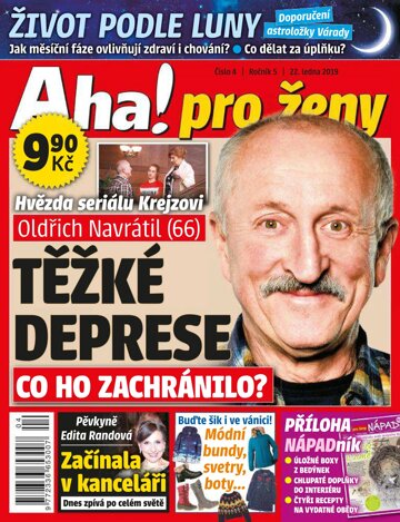 Obálka e-magazínu AHA! pro ženy 4/2019