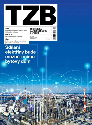 Obálka e-magazínu TZB HAUSTECHNIK 4/2024