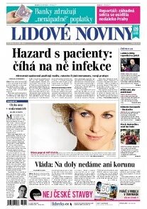 Obálka e-magazínu Lidové noviny 19.9.2013