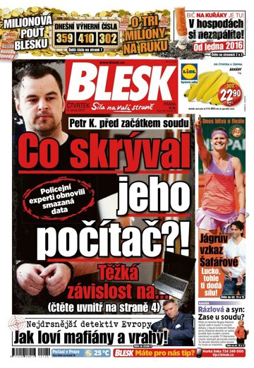 Obálka e-magazínu Blesk 4.6.2015