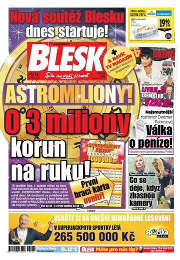 Obálka e-magazínu Blesk 16.10.2015