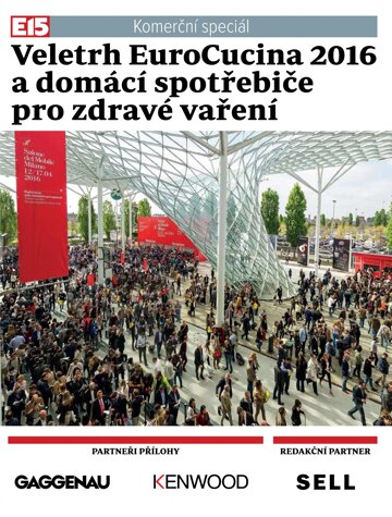 Obálka e-magazínu Veletrh EuroCucina 26.4.2016