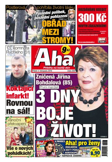 Obálka e-magazínu AHA! 4.11.2016