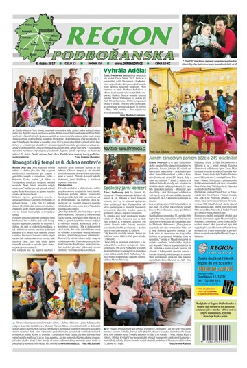 Obálka e-magazínu Region Podbořanska 13/2017