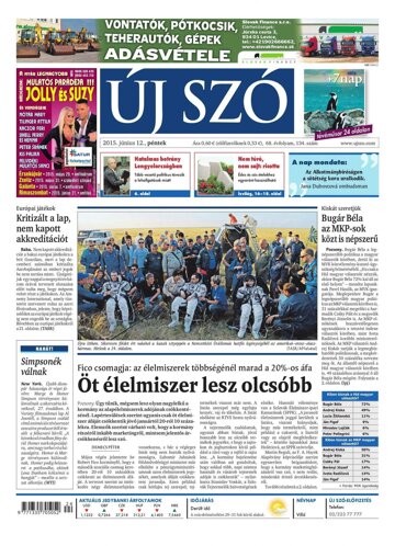 Obálka e-magazínu Új Szó 12.6.2015