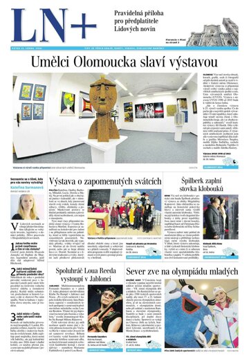 Obálka e-magazínu LN+ Čechy - 15.1.2016