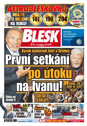 Obálka e-magazínu Blesk 18.10.2016