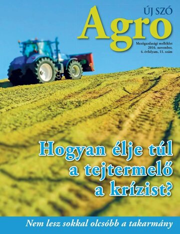 Obálka e-magazínu Új Szó Agro 24/11/2016