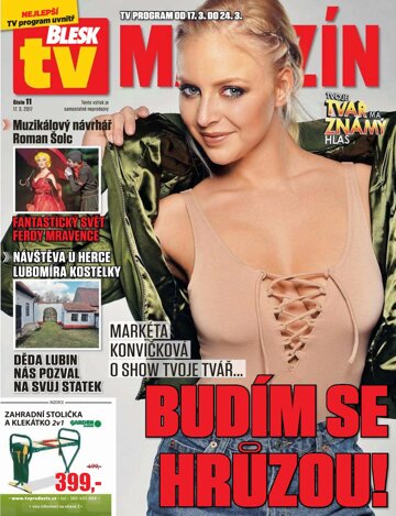 Obálka e-magazínu Blesk Tv magazín - 17.3.2017