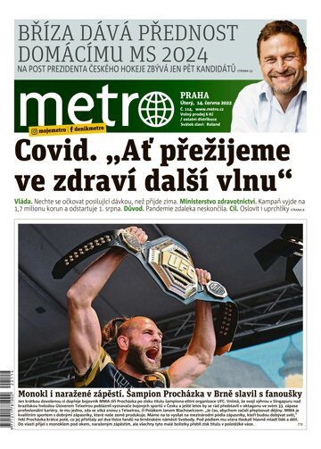 Obálka e-magazínu deník METRO 14.6.2022