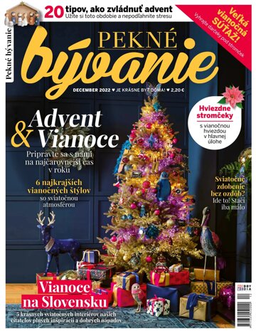 Obálka e-magazínu Pekné bývanie 12/2022