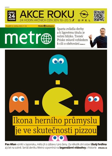 Obálka e-magazínu deník METRO 15.5.2023